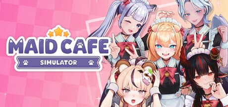Official Maid Cafe Simulator promotional key art